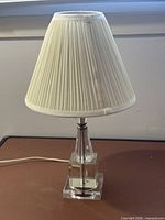 Whole lamp with shade