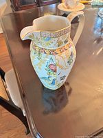 Spode Sumatra decorative pitcher front view