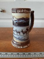 Full view of stein showing height and design