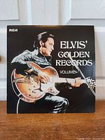 Front sleeve showing album title and Elvis image