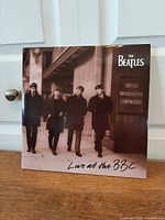Front cover of The Beatles Live at the BBC vinyl LP sleeve