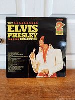 Front cover of Elvis Presley double LP showing title, artist image, Camden 2 Record Set logo