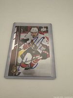 Front view of Cody Ceci signed card in sleeve