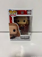Front view of boxed Funko POP! WWE #141 Shawn Michaels figure