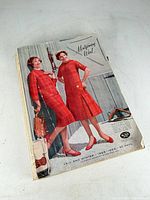 Front cover showing two women in red plaid outfits and Montgomery Ward masthead