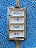 Tray with four inserts assembled