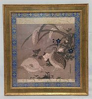 Full view of framed reproduction print