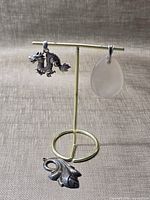 All three pendants on display stand