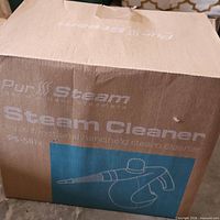 PurSteam branded cardboard box exterior