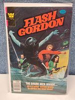 Bagged Flash Gordon comic front cover