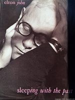 Front cover showing Elton John portrait and title.