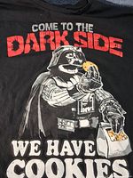 Front of T-shirt showing full graphic and text