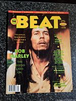 Front cover showing title, Bob Marley portrait, issue details