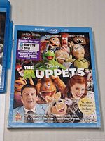 Front cover of The Muppets Blu-ray + DVD combo case
