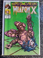 Front cover of Marvel Comics Presents #75 in protective sleeve