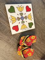 Tile and flip-flop shakers group view