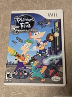 Front of Wii game case showing title and artwork