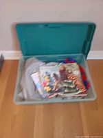 Tote showing contents overall