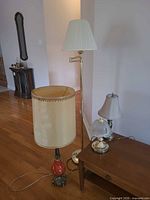Group view showing all four lamps together
