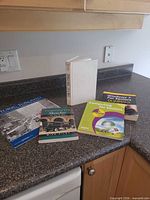 All five items displayed on countertop