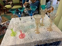 Group of all drinkware on table