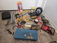 All items laid out together