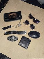 All items overview on tabletop