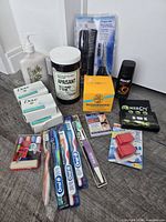 Full lot showing all personal care items