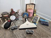 Overview of entire lot arranged on floor