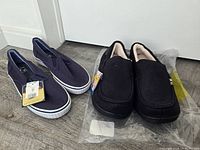 Both pairs side by side