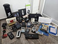 Group shot of all electronics laid out