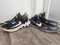 Both pairs side by side showing overall appearance