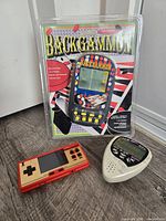 All three handheld games grouped together