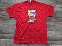 Front view showing graphic and overall condition