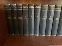 Little Journeys volumes 1-9 on shelf