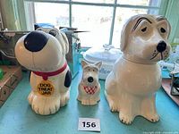 All three dog-themed items side by side