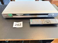 Front view of Sony DVP-NS425P with remote