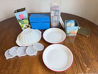 overview of entire lot on table