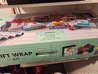 Box exterior showing product name and contents list