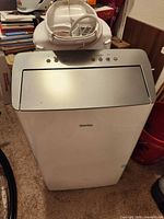 Front view of Danby portable air conditioner showing brand logo and overall condition