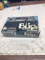 Closed retail box showing Blip branding