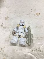 front view action figure with blaster
