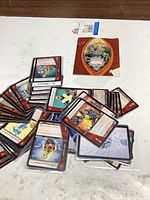 spread of Marvel Vs. System cards and booklet