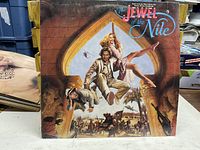 Front cover of The Jewel of the Nile soundtrack LP