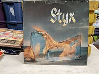Front cover of Styx Equinox LP showing album art