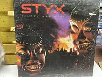 Front cover of Styx Kilroy Was Here LP