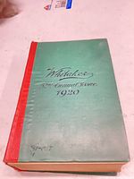 Front cover showing title and coloration