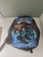 Front view showing character graphic and overall design