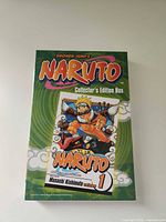 Front view of slipcase showing Naruto Volume 1 cover