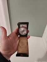 Front view showing exposure dial and body